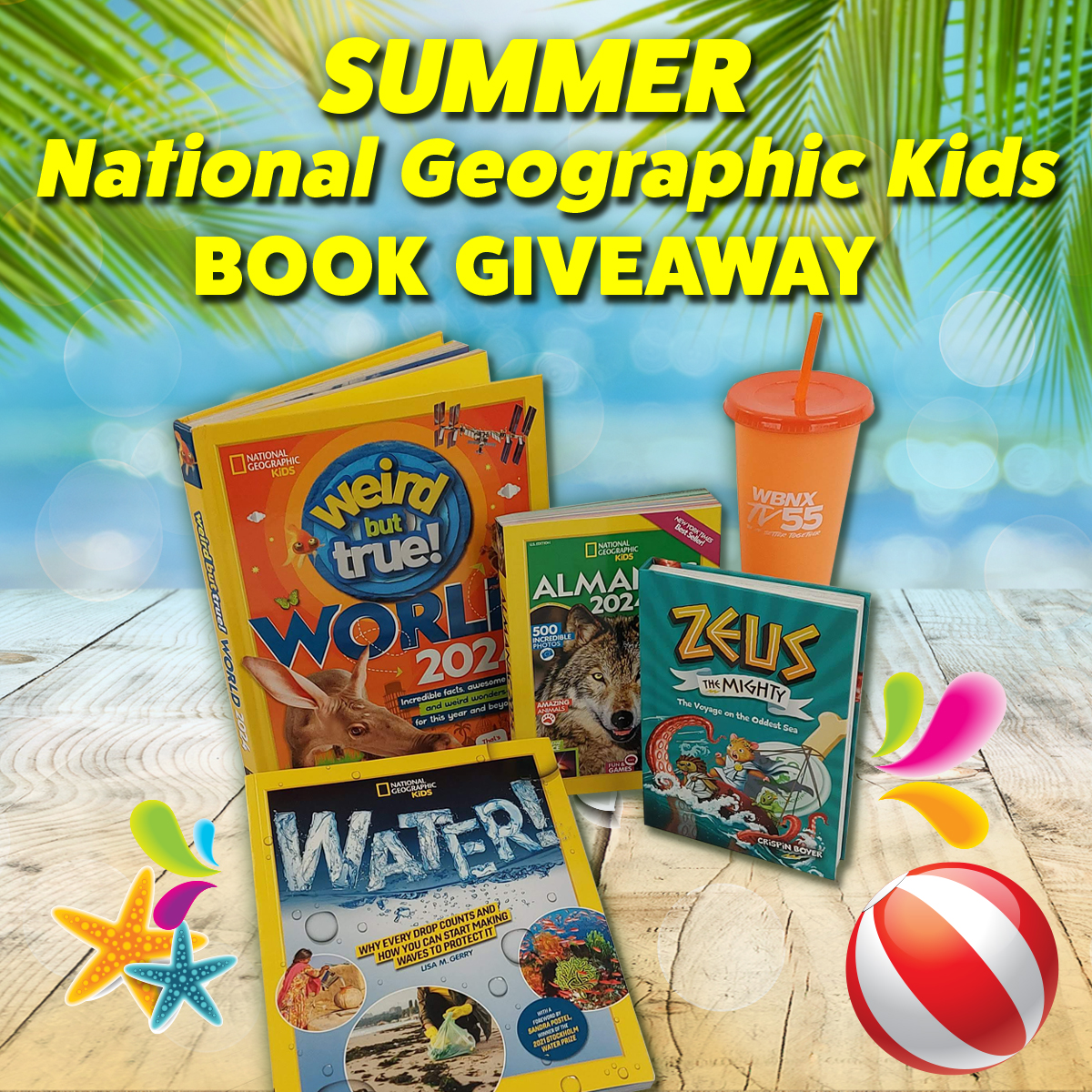 National Geographic Summer 2024 Book Giveaway