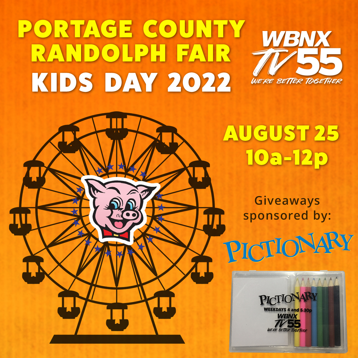 Portage County Randolph Fair Kids Day 2022 WBNXTV