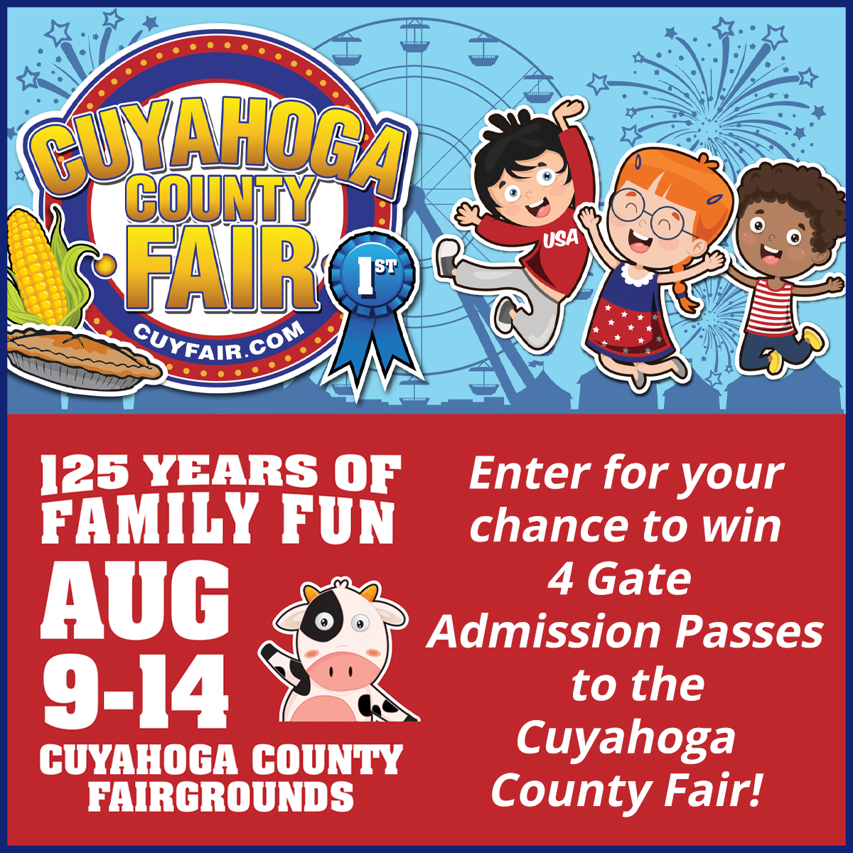 Cuyahoga County Fair 2022 Ticket Giveaway