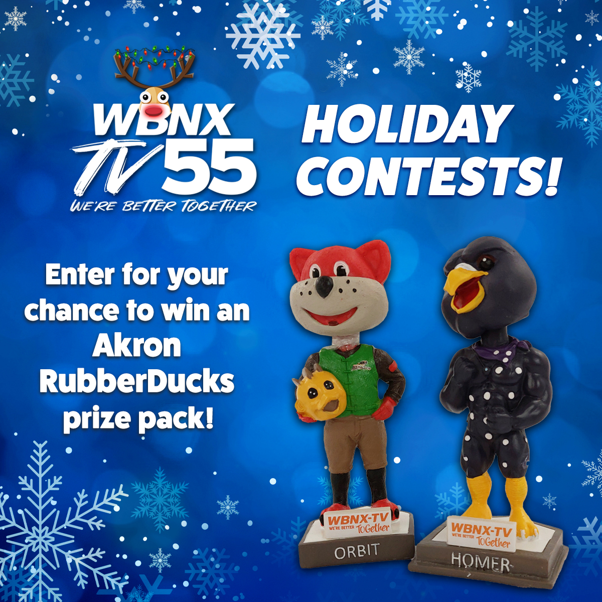Akron RubberDucks Prize Pack Holiday 2022