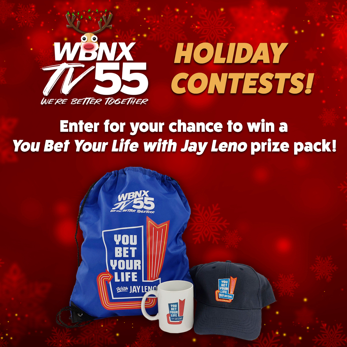 You Bet Your Life with Jay Leno Prize Pack Holiday 2022