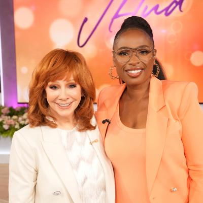 Reba McEntire with Jennifer Hudson