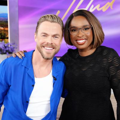 Derek Hough with Jennifer Hudson