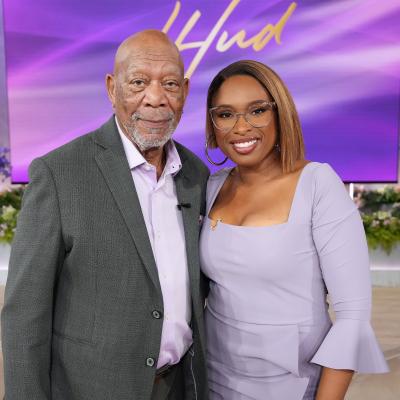 Morgan Freeman and Jennifer Hudson