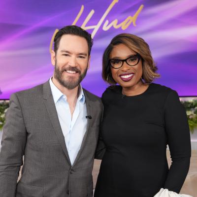 Mark-Paul Gosselaar with Jennifer Hudson