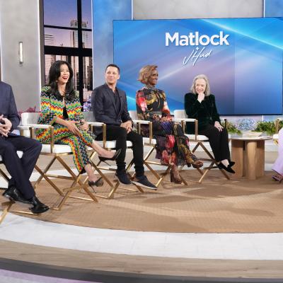 "Matlock" Cast with Jennifer Hudson