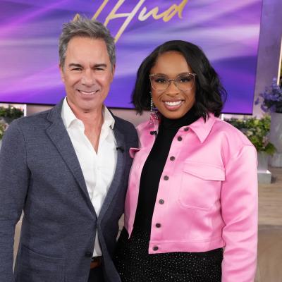 Eric McCormack with Jennifer Hudson