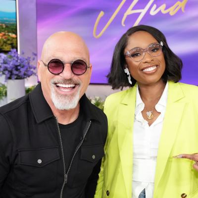 Howie Mandel with Jennifer Hudson
