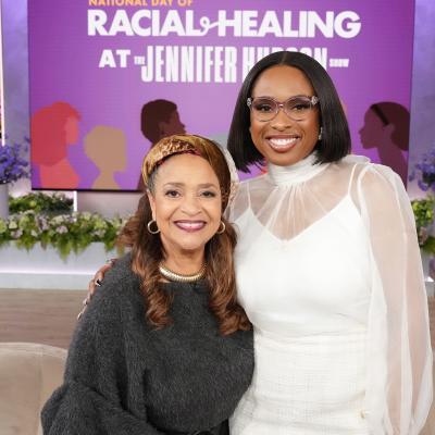 Debbie Allen and Jennifer Hudson