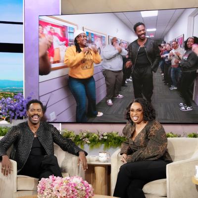 Colman Domingo with Jennifer Hudson