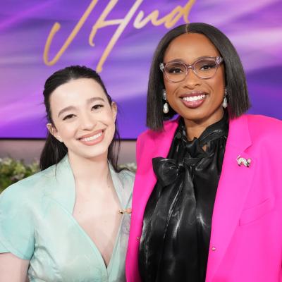 Mikey Madison with Jennifer Hudson