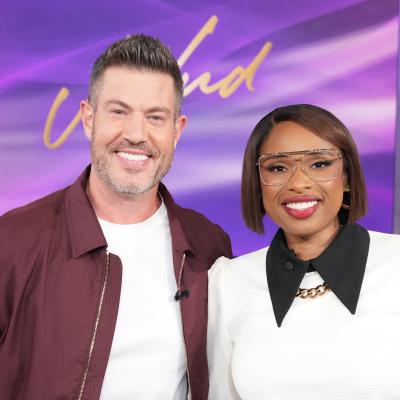 Jesse Palmer with Jennifer Hudson