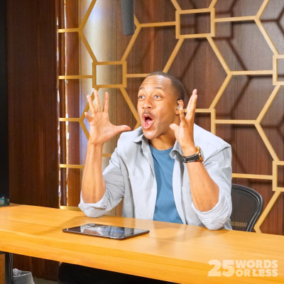 Jaleel White on Set
