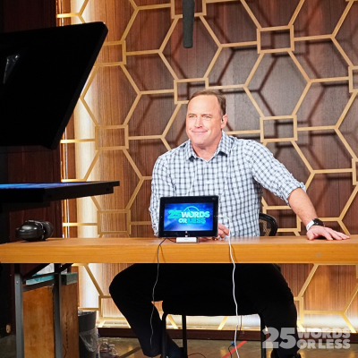 Matt Iseman on Set